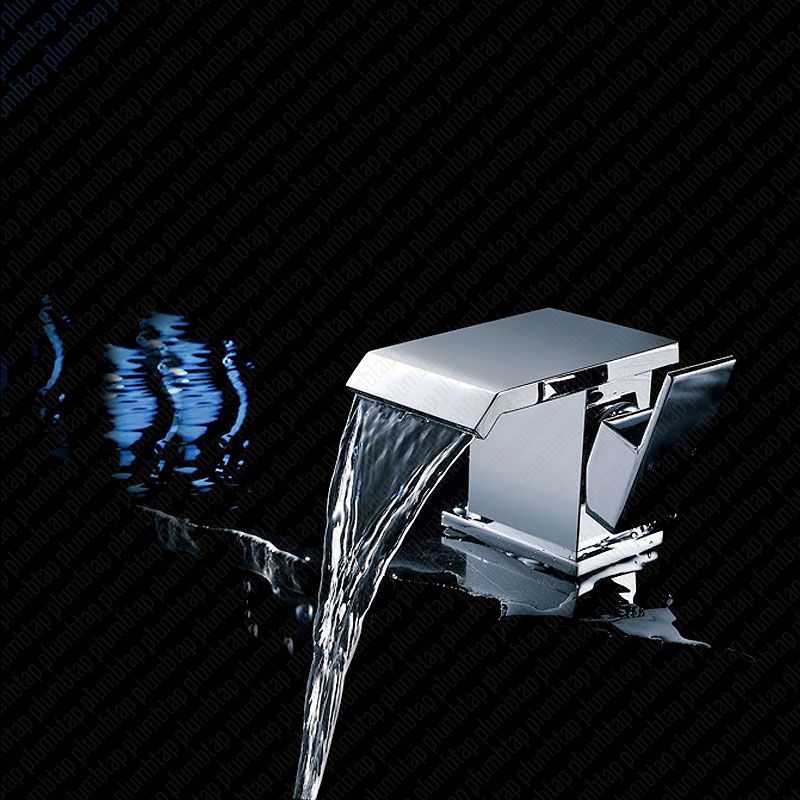 square mono basin mixer tap